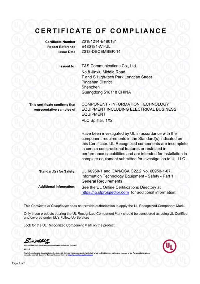 UL Certificate of Compliance_PLC(1x2)