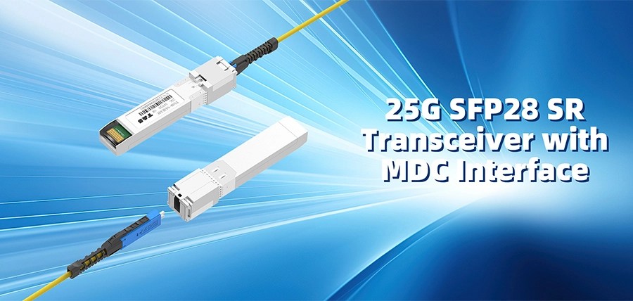 T&S Unveils MDC Interface 25G SFP28 Transceiver at CIOE 2023