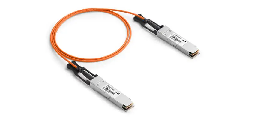 40G QSFP+ Active Optical Cable, Armored, Industrial-grade
