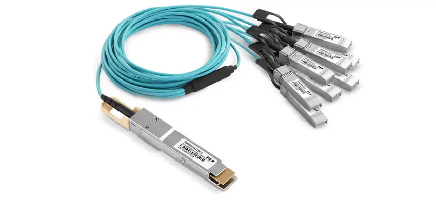 400G QSFP-DD to 8x50GBASE SFP56 Active Optical Cable