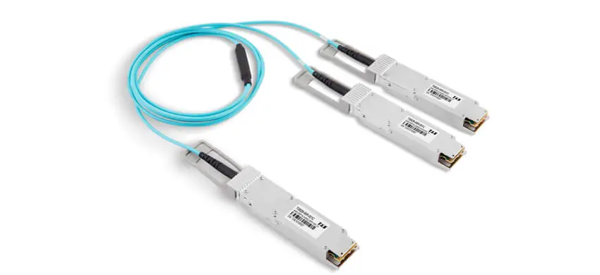 400G OSFP to 2 x 200GBASE OSFP Active Optical Cable