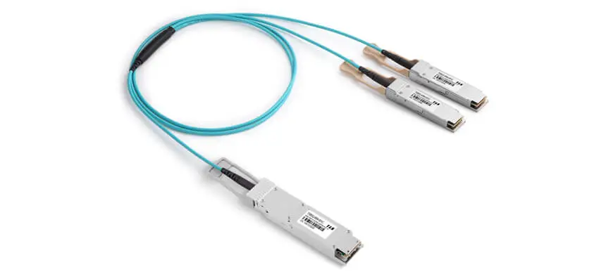 400G OSFP to 2 x 200GBASE QSFP56 Active Optical Cable