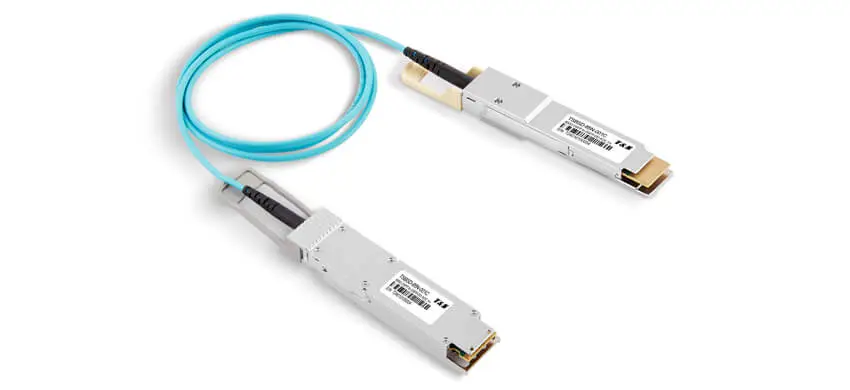 800G OSFP to QSFP-DD Active Optical Cable, Armored
