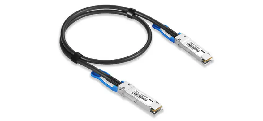 100G QSFP28 Direct Attach Cable, Passive, Twinax Copper