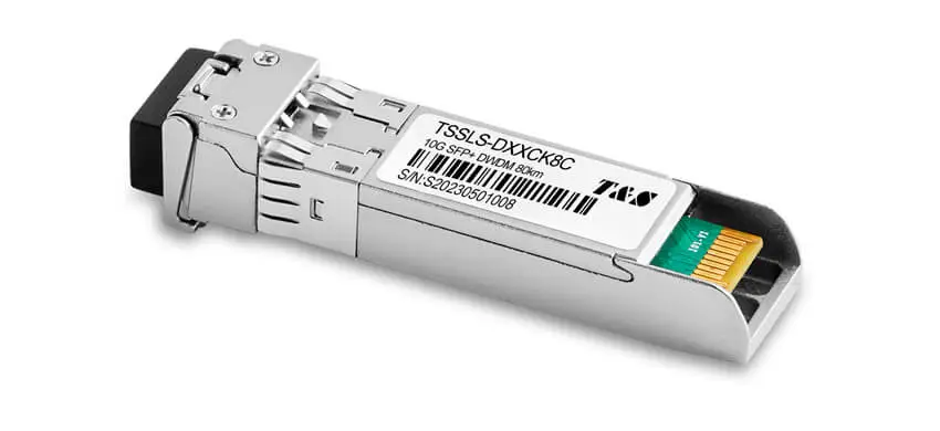 10G SFP+ DWDM 80km Fiber Optic Transceiver