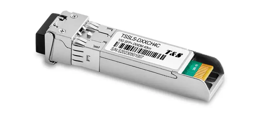 10G SFP+ DWDM 40km Fiber Optic Transceiver