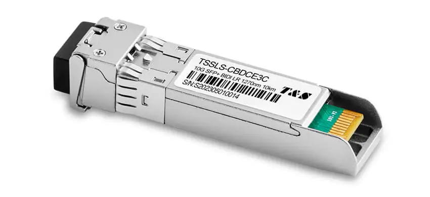 10G SFP+ BIDI TX1270nm RX1330nm 10km Fiber Optic Transceiver