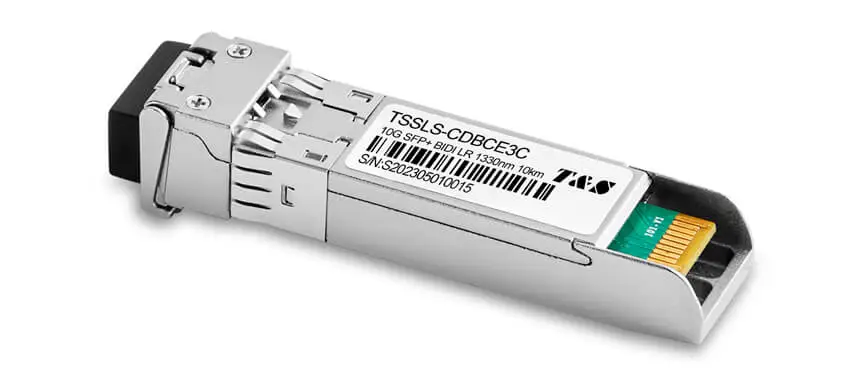 10G SFP+ BIDI TX1330nm RX1270nm 10km Fiber Optic Transceiver