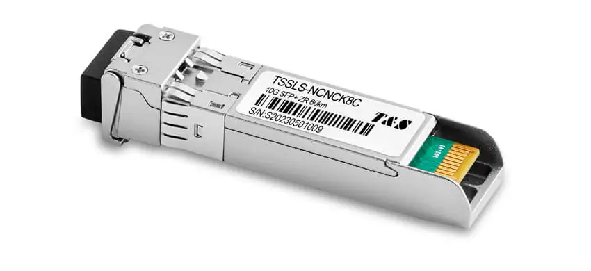 10G SFP+ ZR 80km 1550nm Fiber Optic Transceiver