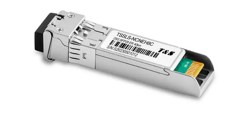 25G SFP28 ER 1310nm 40km Fiber Optic Transceiver