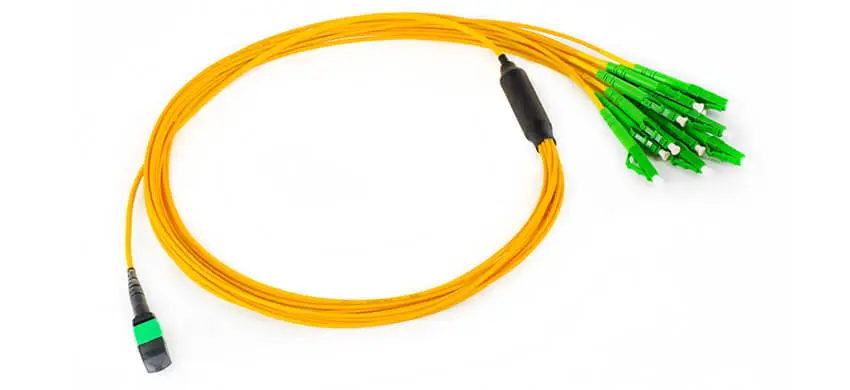12F, MPO/PC/Male-LC /UPC OS2 Single Mode OFNP 0.75dB max (SM STD.), Harness Cable