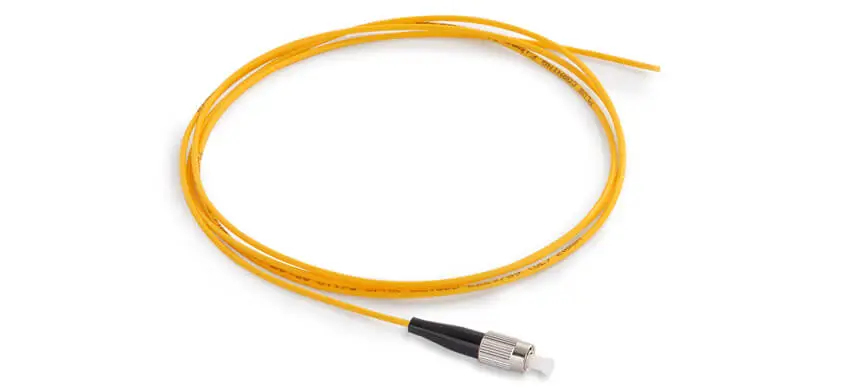 FC/PC- Simplex G657A2 Single ModeOFNP 3.0mm Yellow Loose Buffered Pigtail