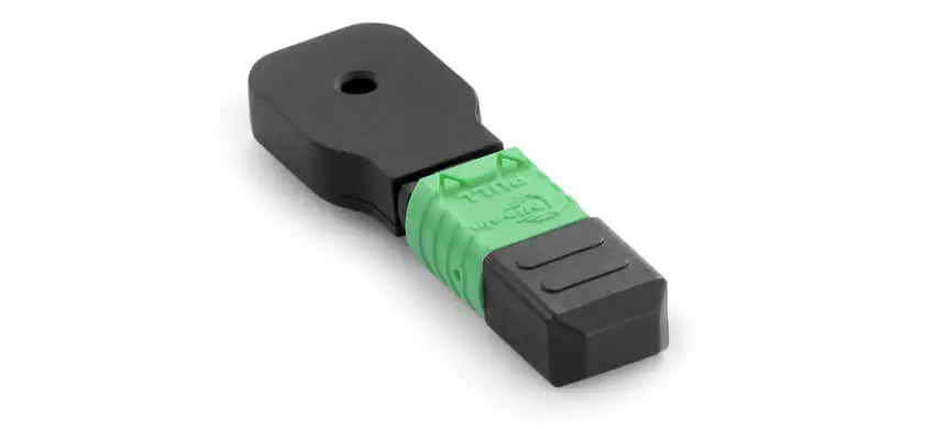 12 Fiber MPO/APC Standard Male Loopback with Housing - 9/125µm Singlemode OS2