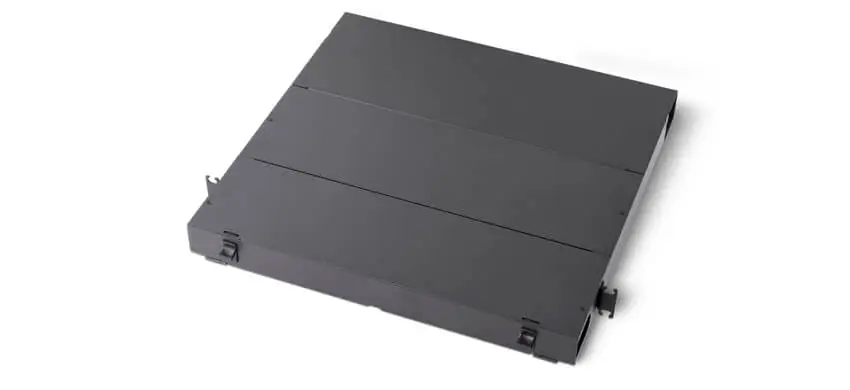 UltraY HD 19”1U Enclosure with 4 x Module Cassette or 4 x Adapter Panel, Sliding Type