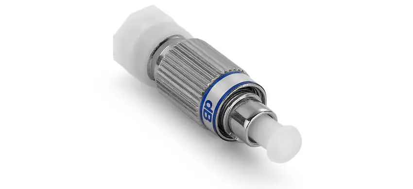 FC/APC Male to Female In-Line Attenuator - 9/125µm Singlemode OS2 -  Fixed/1-25dB