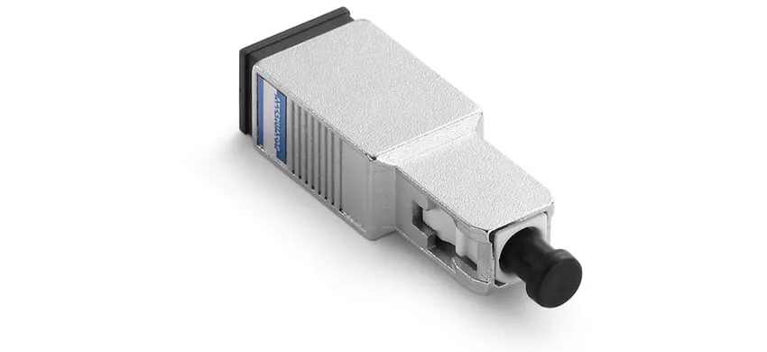 SC/PC Male to Female In-Line Attenuator - 62.5/125 Multimode OM1 -  Fixed/1-5dB, Metal Housing
