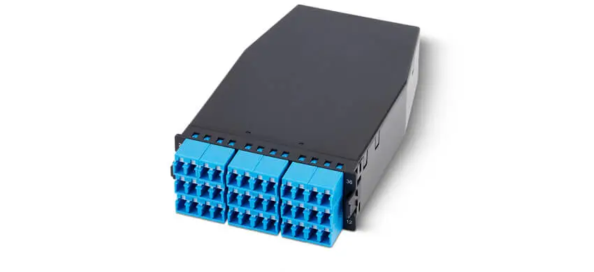 3MPO/MTP<sup>®</sup>-LC(36F) Plastic Module Cassettes, Match for UltraX/Y/N/S Series Enclosures