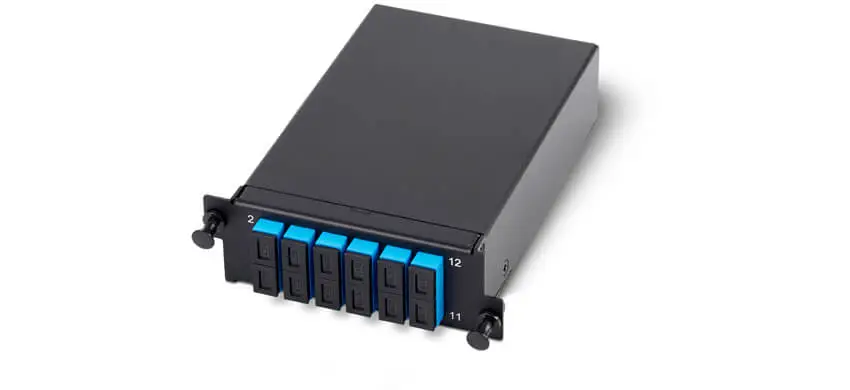 4MPO/MTP<sup>®</sup>-SC(12F) Metal Module Cassettes, Match for UltraX/Y/N/S Series Enclosures