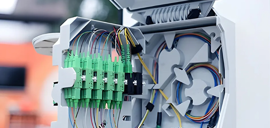 Fiber Optical PLC Splitters in Different Communication Network Structures