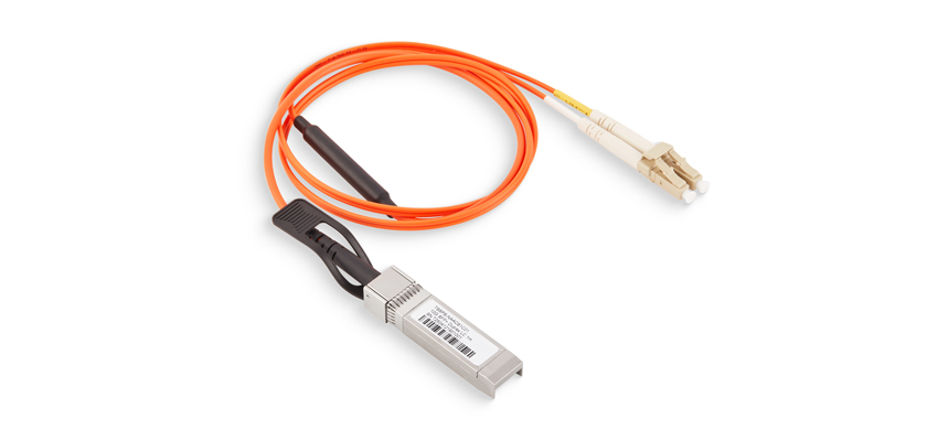 10G SFP+ to Duplex LC Active Optical Cable, Commercial-grade