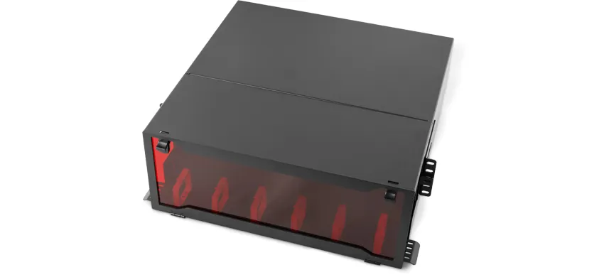 UltraM HD 19”4U Enclosure with 12 x Module Cassette or 12 x Adapter Panel, Sliding Type