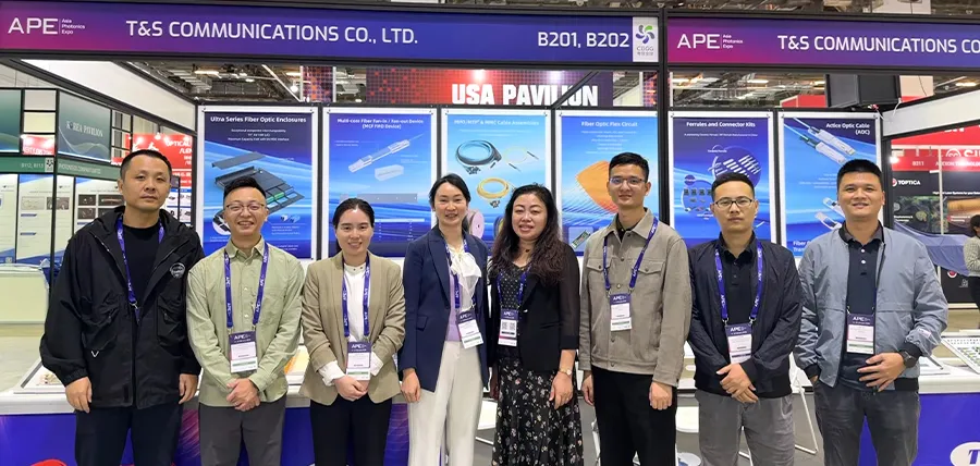 T&S Showcases High-Density Optical Interconnect Portfolio at APE 2026