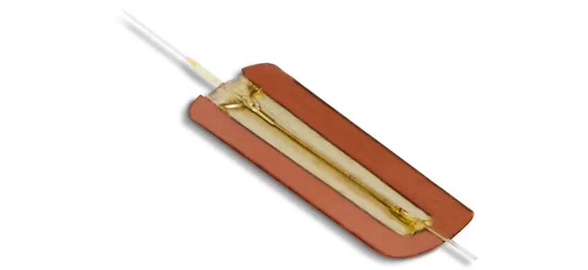 Fiber Bragg Grating (FBG) Strain Sensing Gauge