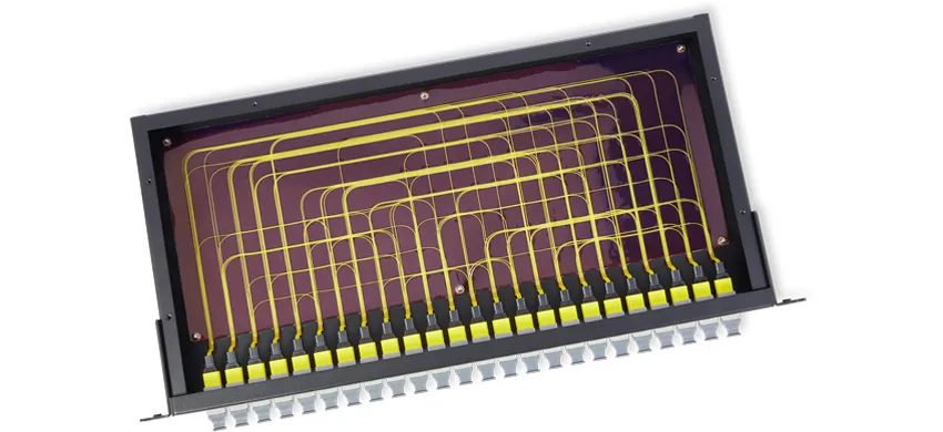 19'' 1U, MPO Interface Shuffle Enclosure